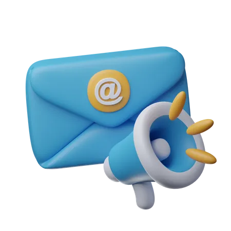 Email Marketing  3D Icon