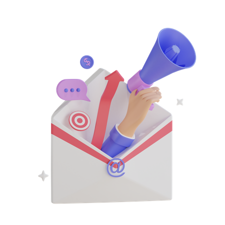 Email Marketing  3D Icon