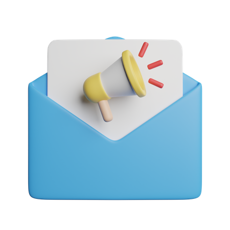 Email Marketing  3D Icon