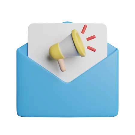 Email Marketing  3D Icon