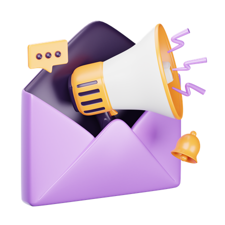 Email Marketing  3D Icon