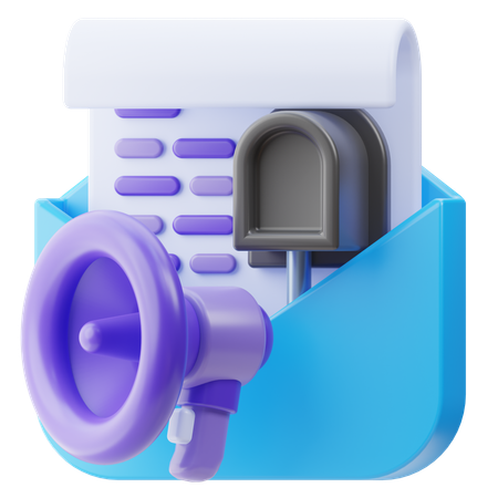 Email Marketing  3D Icon