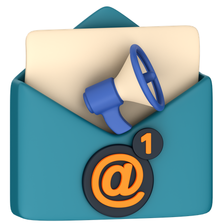 Email Marketing  3D Icon