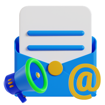 Email Marketing  3D Icon