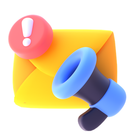 Email Marketing  3D Icon