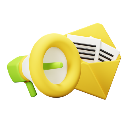 Email Marketing  3D Icon