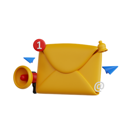 Email Marketing  3D Icon