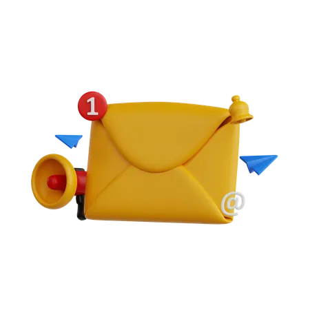 Email Marketing  3D Icon