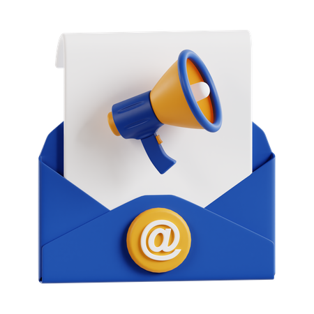 Email Marketing  3D Icon