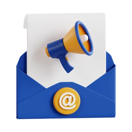 Email Marketing  3D Icon