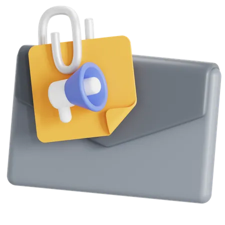 Email Marketing  3D Icon