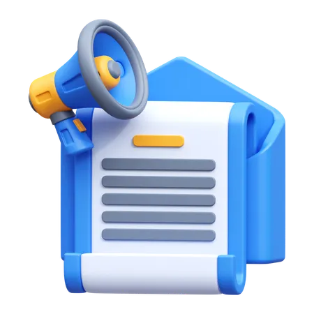 Email Marketing  3D Icon