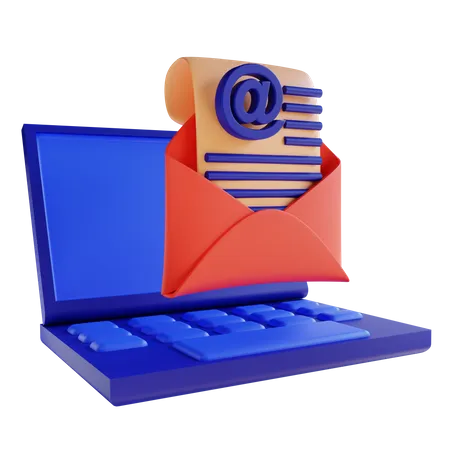 Email Marketing  3D Illustration