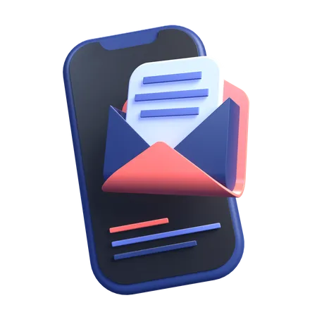 Publicité par e-mail  3D Icon