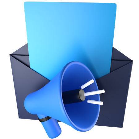 Publicité par e-mail  3D Icon