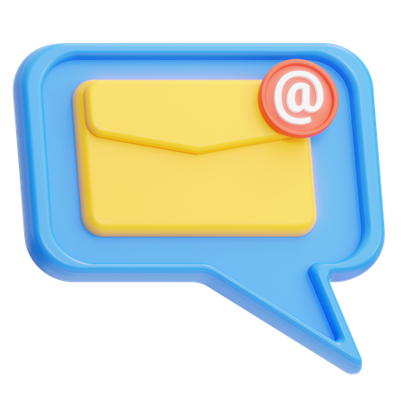 Email Message  3D Icon