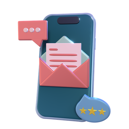 Email Notification  3D Icon