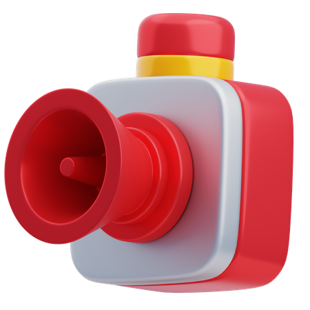 Emergency Siren  3D Icon