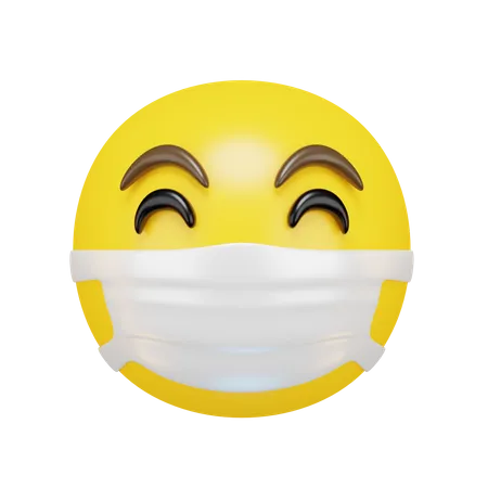 Emoji doente  3D Emoji