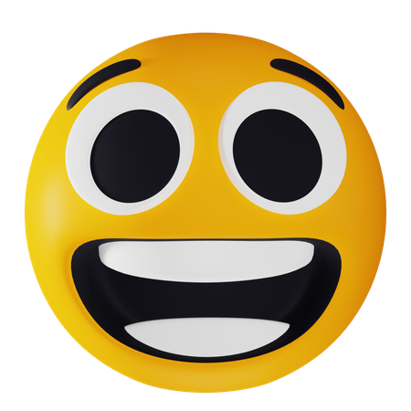 Emoji Happy  3D Icon