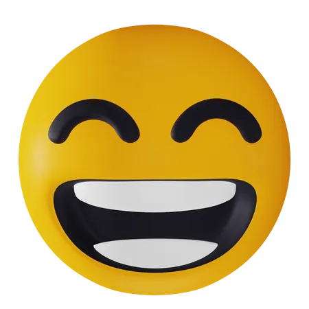 Emoji Happy  3D Icon