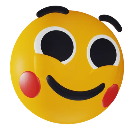 Emoji Happy  3D Icon