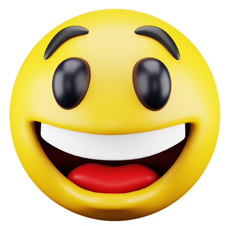 Emoji sorridente  3D Icon