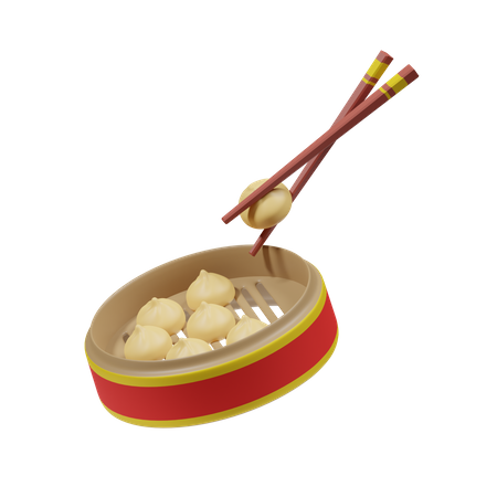 Empanadillas  3D Icon