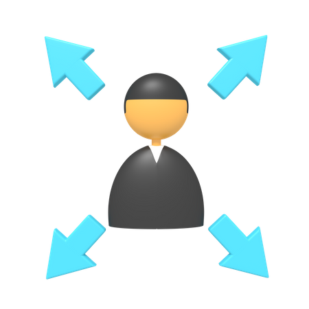 Employee Flow  3D Icon