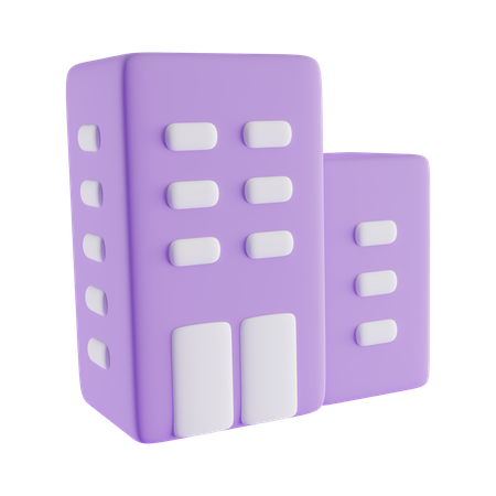 Empresa  3D Icon