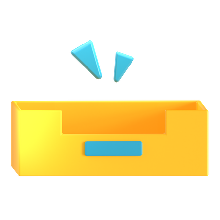 Empty Inbox  3D Icon