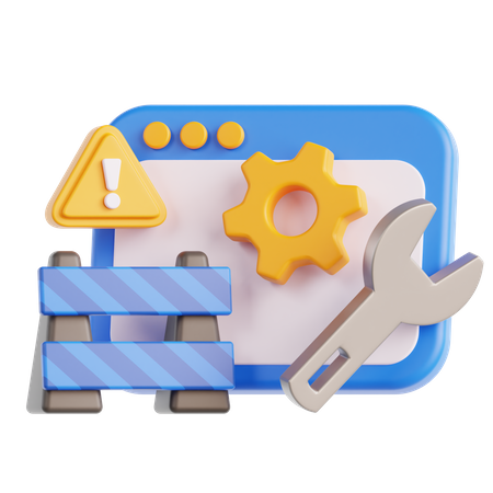 En maintenance  3D Icon