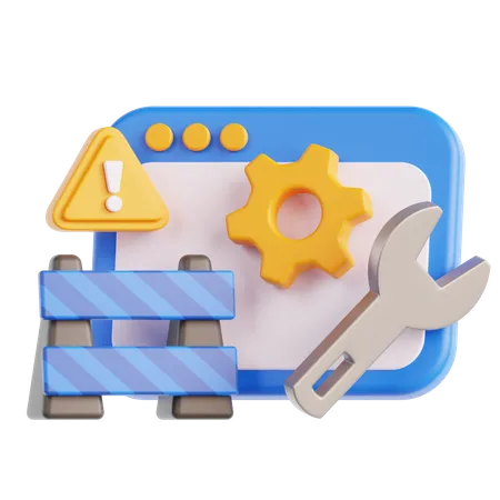 En maintenance  3D Icon