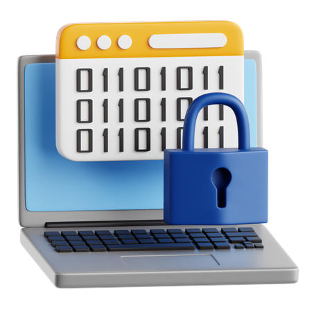 Encryption  3D Icon