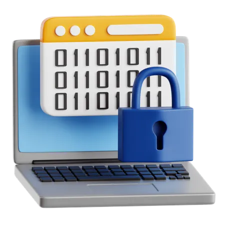 Encryption  3D Icon