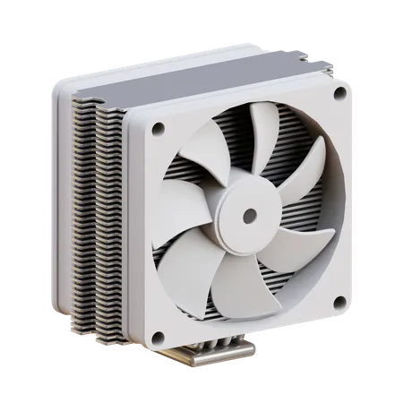 Enfriador de CPU  3D Icon