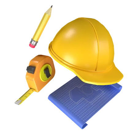 Engenharia Civil  3D Icon