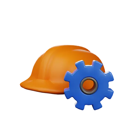 Engenharia Civil  3D Icon