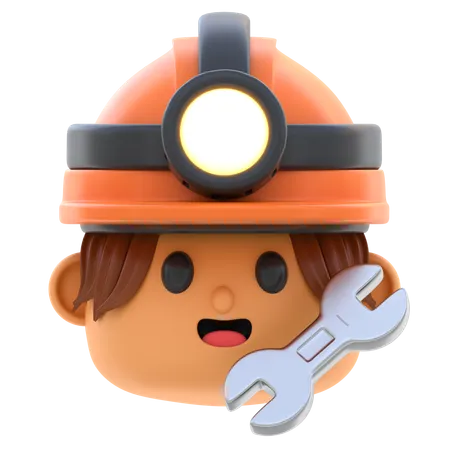 Engineer  3D Icon