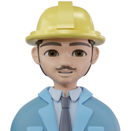 Engineer  3D Icon