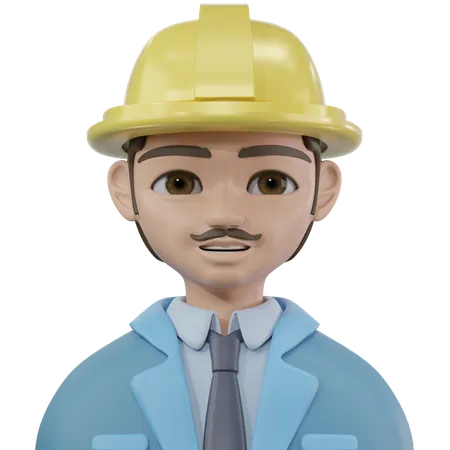 Engineer  3D Icon