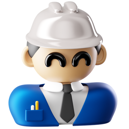 Engineer  3D Icon