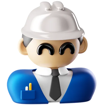 Engineer  3D Icon