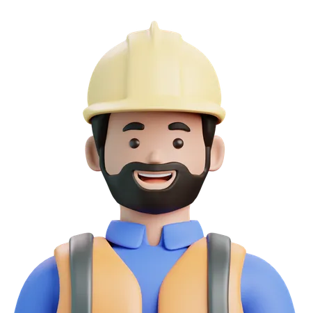 Engineer  3D Icon