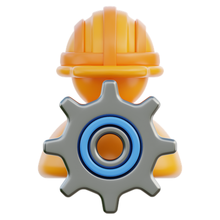 Engineer  3D Icon