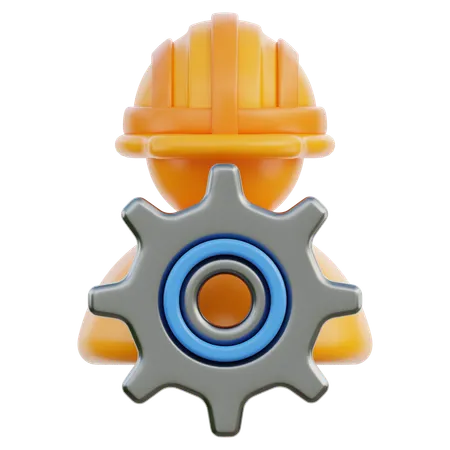 Engineer  3D Icon