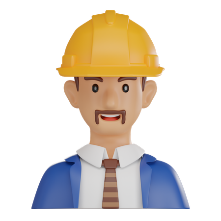 Engineer  3D Icon