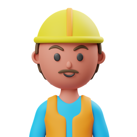 Engineer  3D Illustration