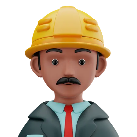 Engineer  3D Icon