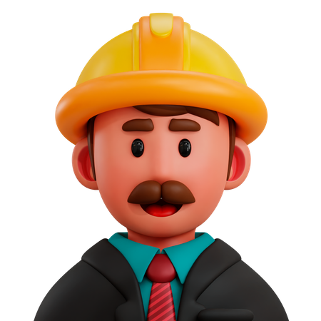 Engineer  3D Icon